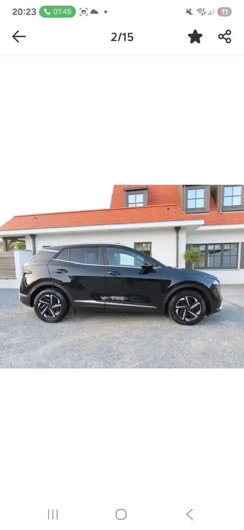 Kia Sportage Design 1.6 CRDI 136 MILD HYBRID DCT7 Noir - 2
