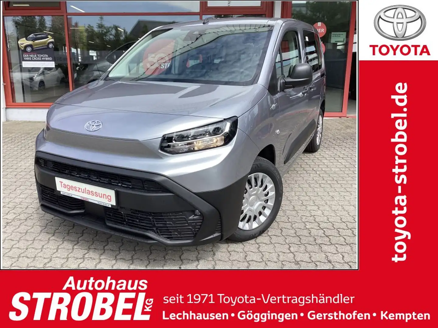 Toyota Proace City Verso 1.2 Turbo L1 Comfort Ezüst - 1