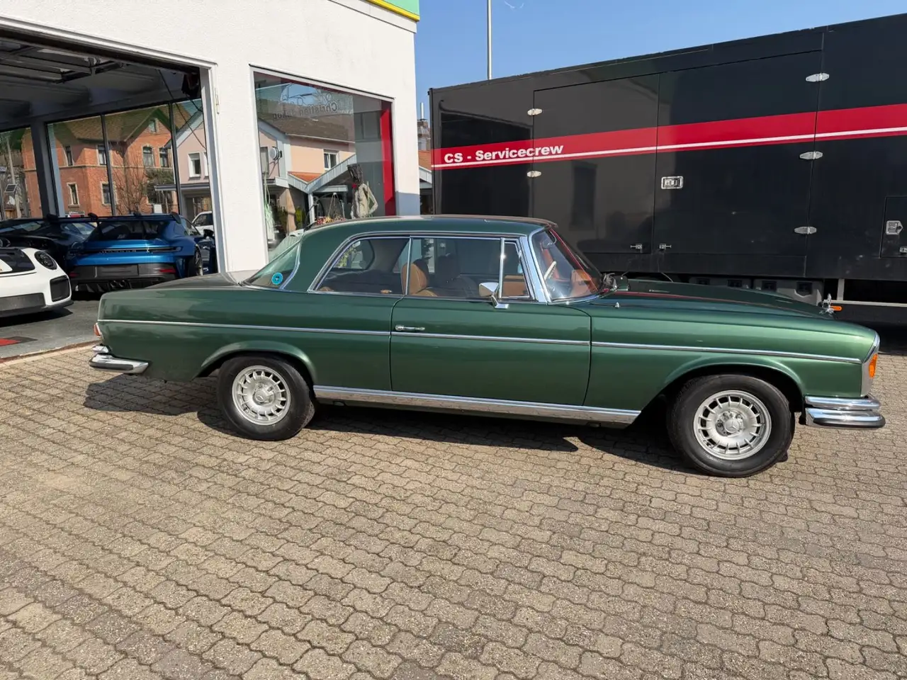 Mercedes-Benz 280 SE 3.5 Pappdeckelbrief, foto 4