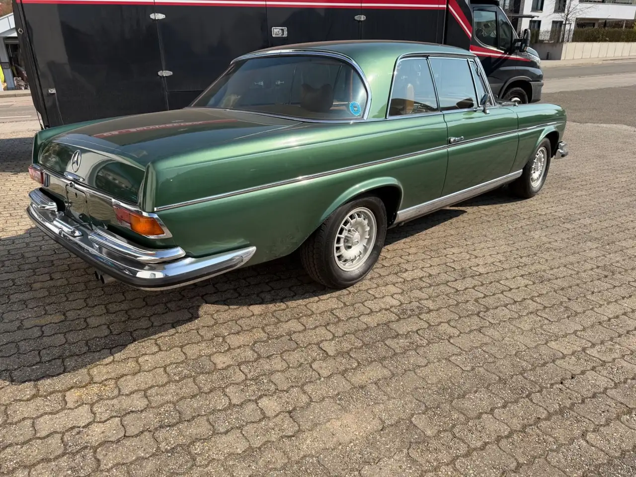 Mercedes-Benz 280 SE 3.5 Pappdeckelbrief, foto 5