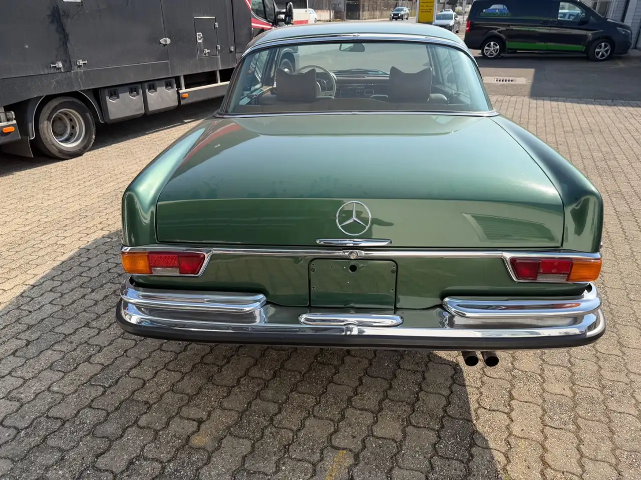 Mercedes-Benz 280 SE 3.5 Pappdeckelbrief, foto 9