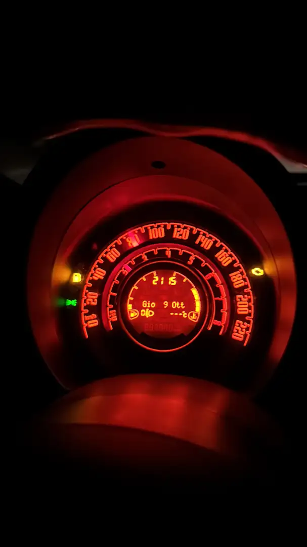 Fiat 500 500 III1.2 Pop Star 69cv my14 Rosso - 1