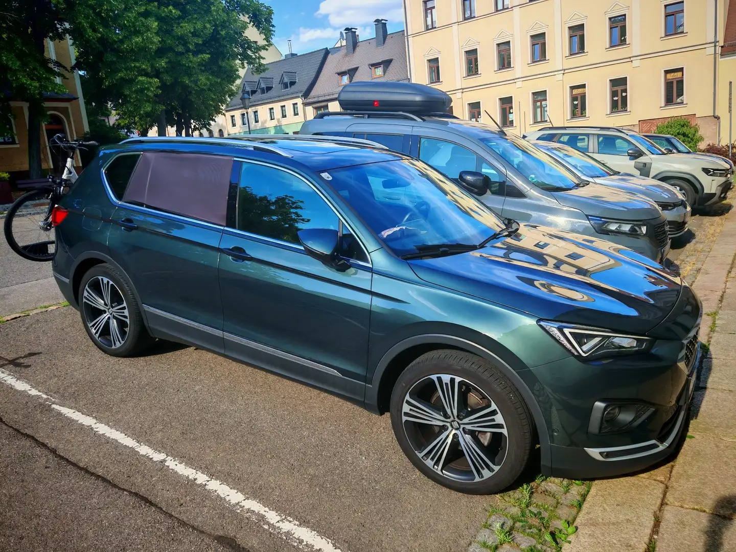 SEAT Tarraco 1.5 TSI ACT Xcellence Panorama AHK 7 zitser Grün - 1