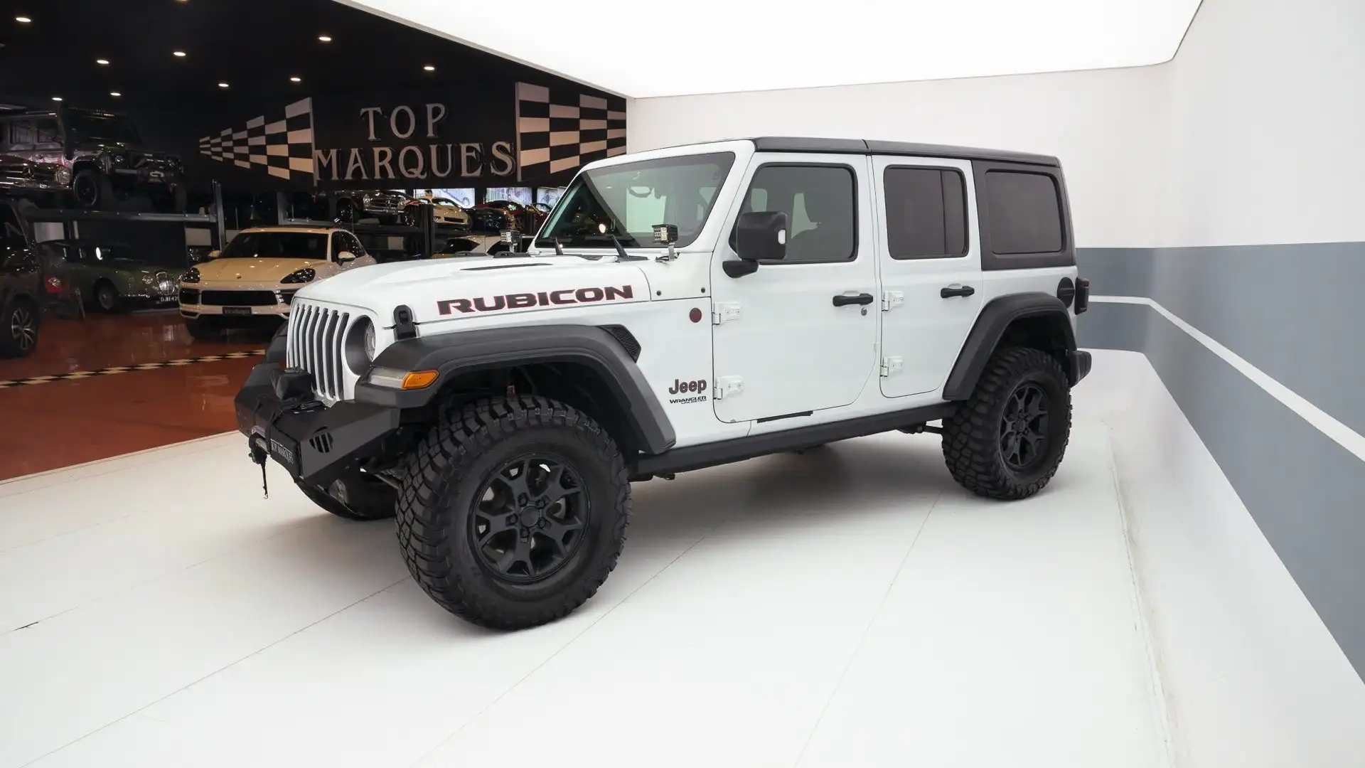 Jeep Wrangler Unlimited 2.2 Mjt II Rubicon Bianco - 1