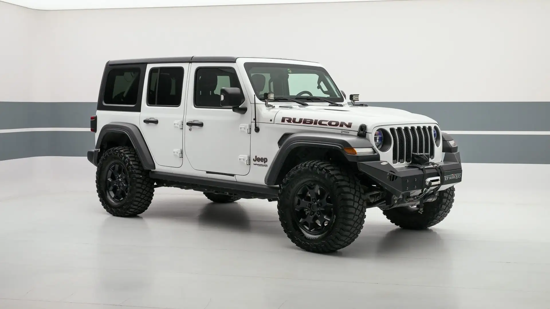 Jeep Wrangler Unlimited 2.2 Mjt II Rubicon Bianco - 2