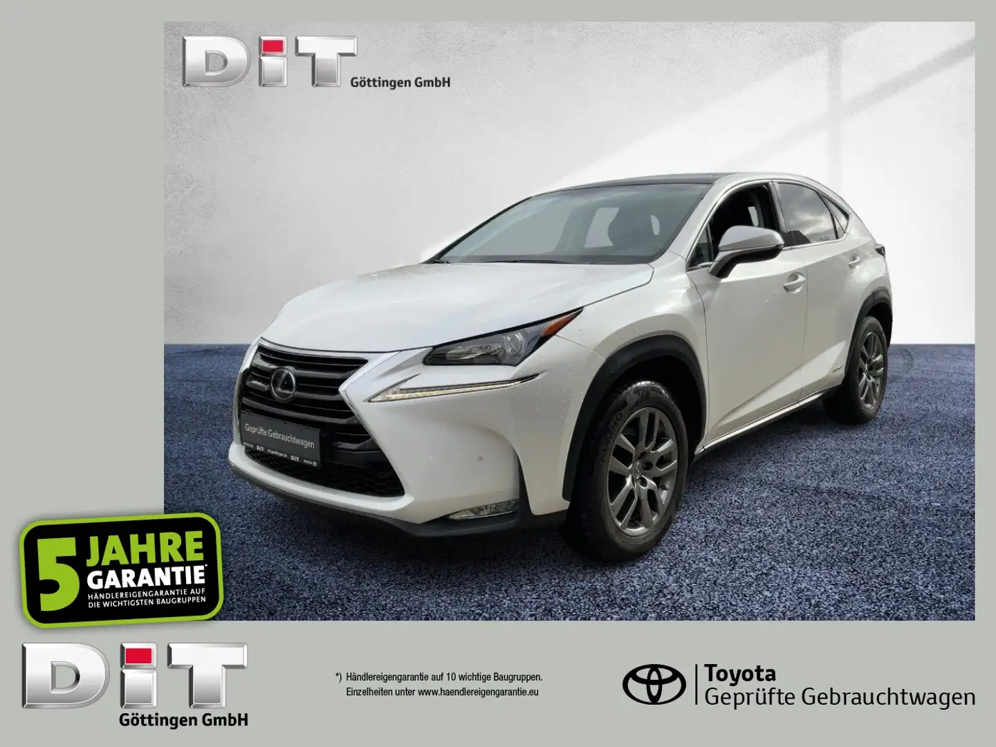 Lexus NX 300 h Executive Line Shz, Leders., LED, Blanco - 1