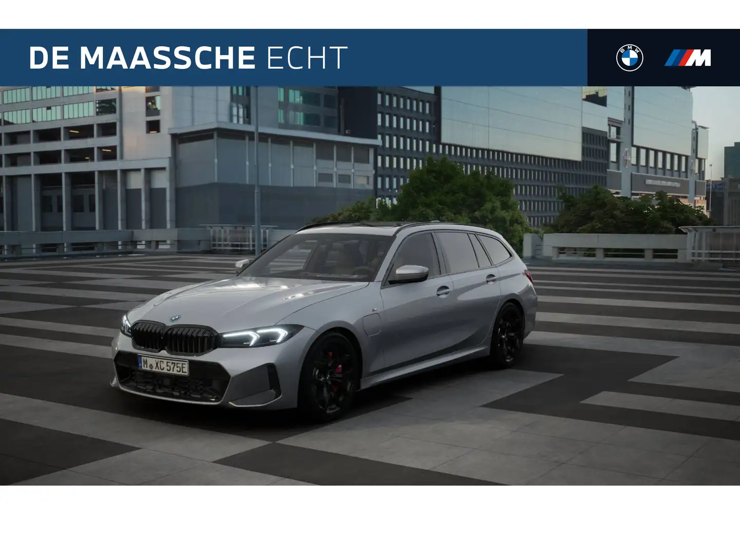 BMW 330 3 Serie Touring 330e M Sport Automaat / Panoramada Grigio - 1