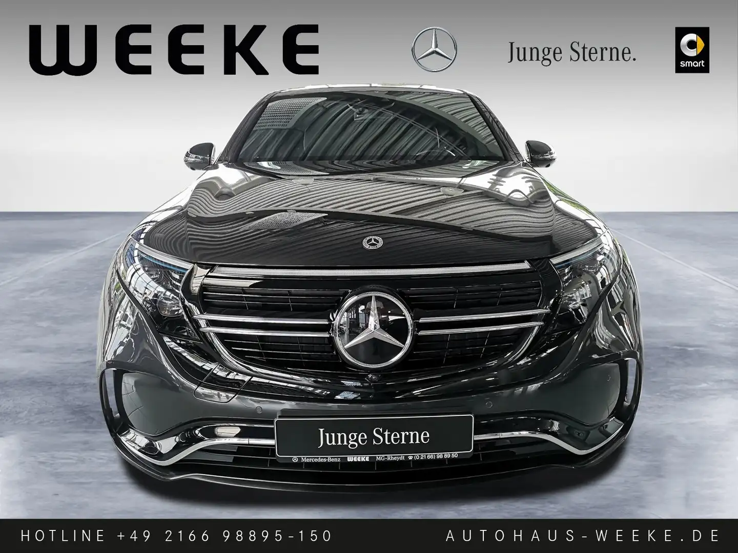 Mercedes-Benz EQC 400 4M AMG+AHK+360+SCHIEBEDACH+DISTRONIC+SOU Gris - 2