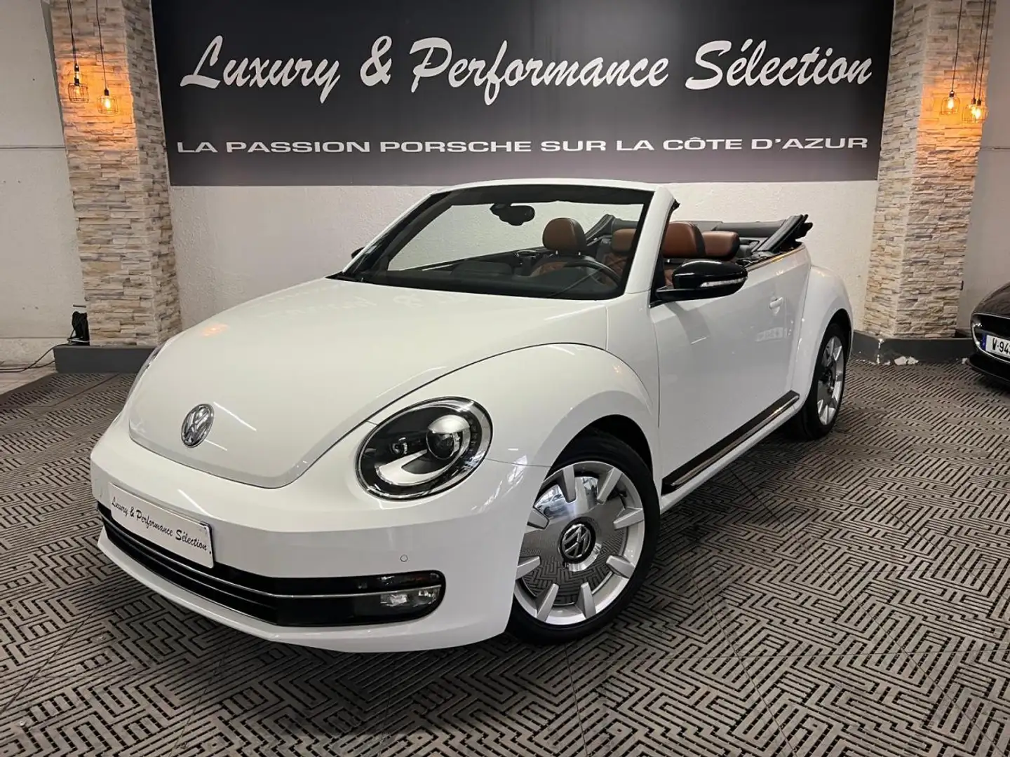 Volkswagen Coccinelle 1.4 TSI 160ch DSG COUTURE EXCLUSIVE - 48000km - Cuir marron Blanco - 1