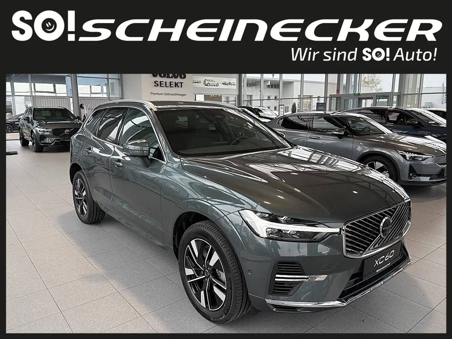 Volvo XC60 T6 AWD PHEV 18,8kWh Plus Bright Aut. Grün - 1