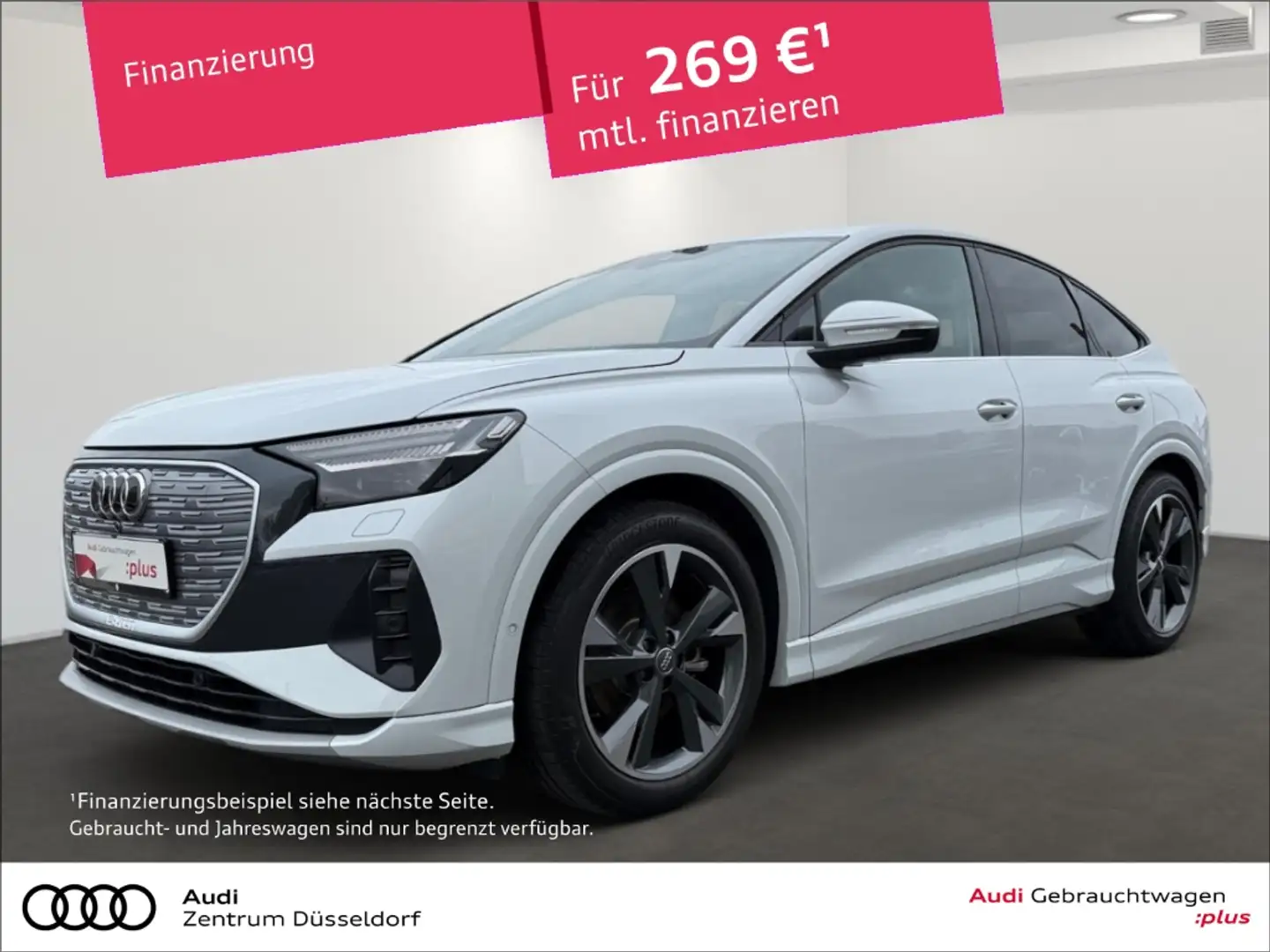 Audi Q4 e-tron Sportback 35 MATRIX KAMERA CARPLAY 20 Weiß - 1