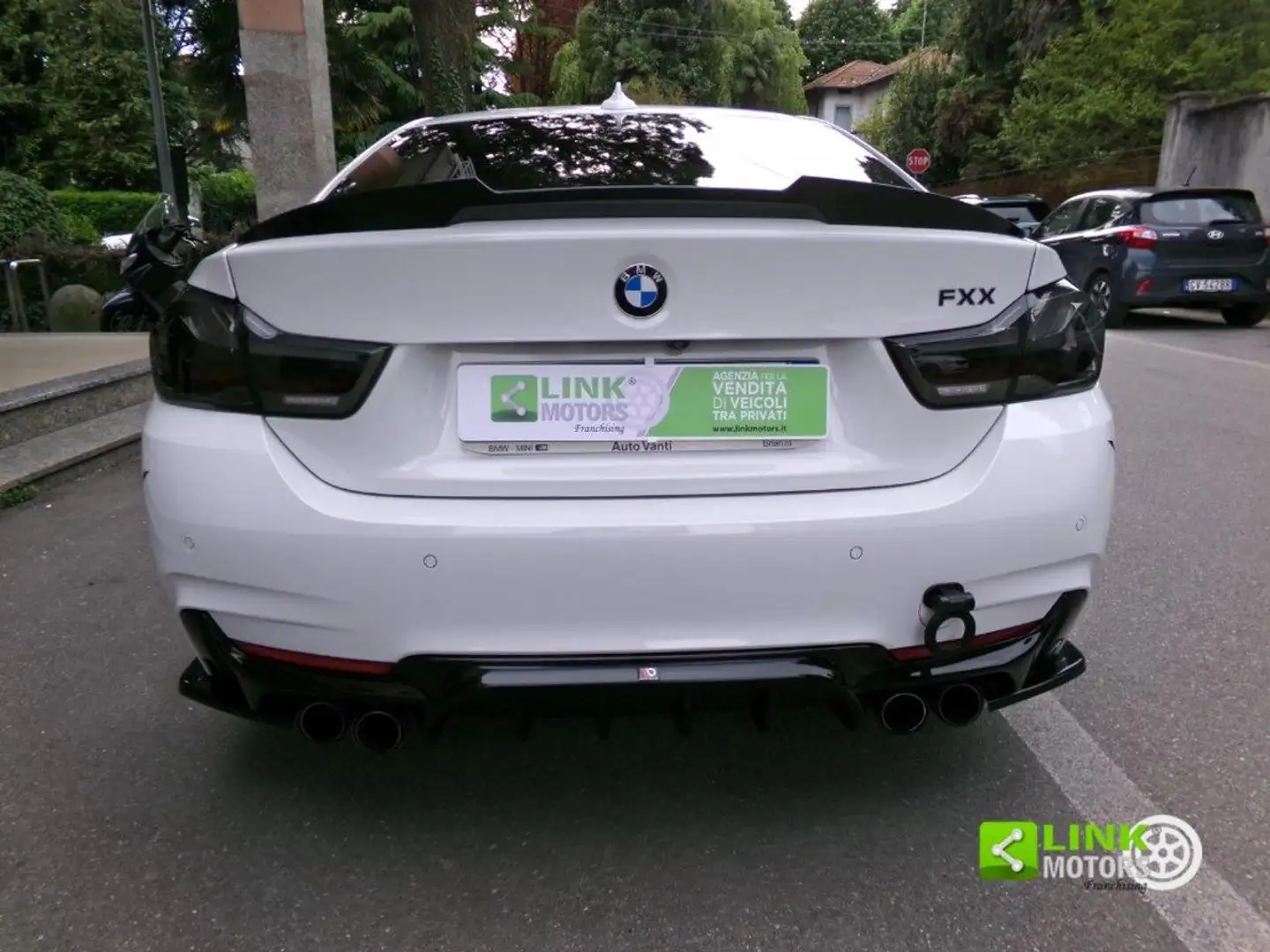 BMW 420 d  coupè Msport Blanc - 2