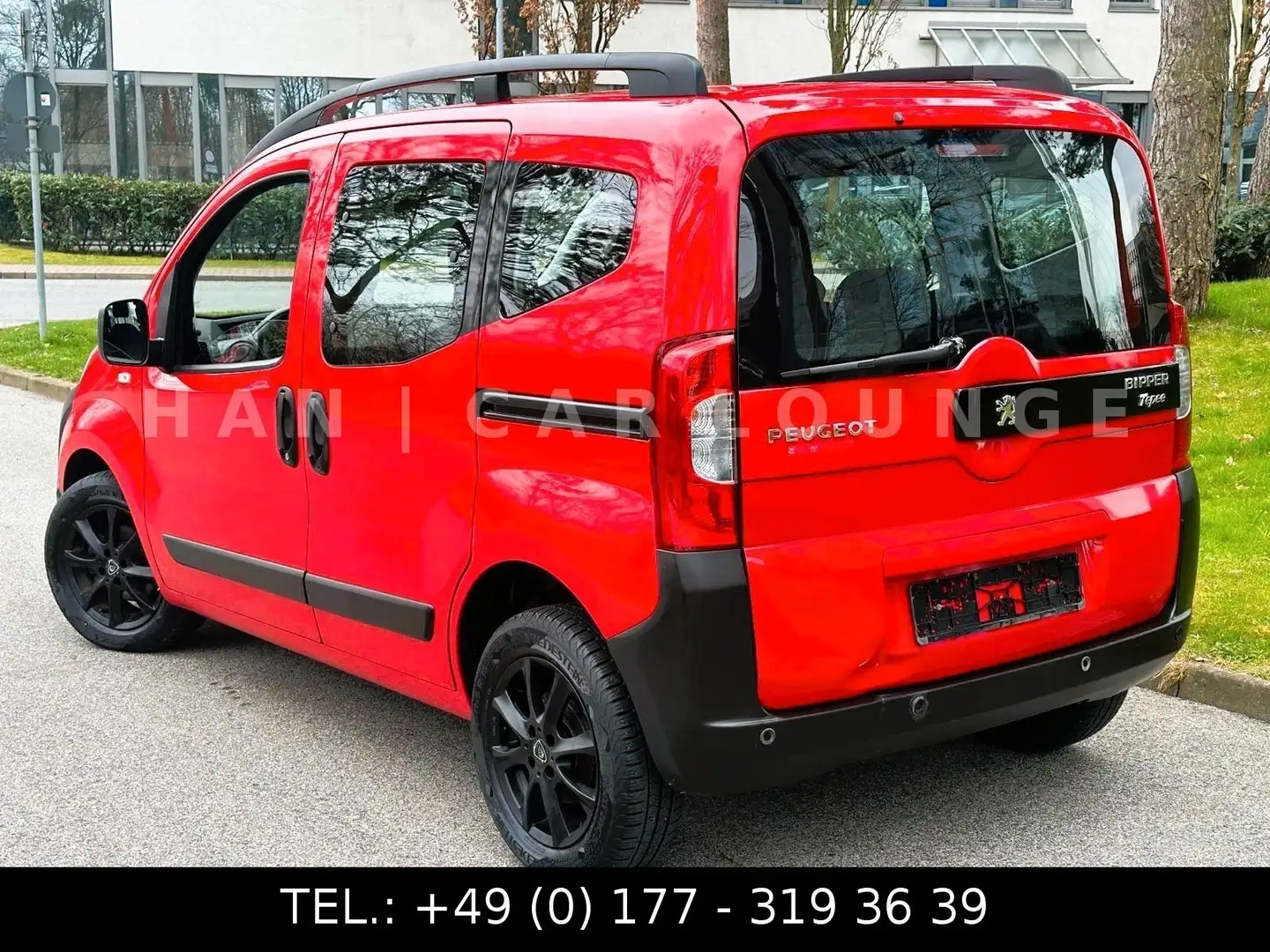 Peugeot Bipper *KLIMAANLAGE*5-SITZER*PDC*ALUFELGEN*DACHRE Czerwony - 2