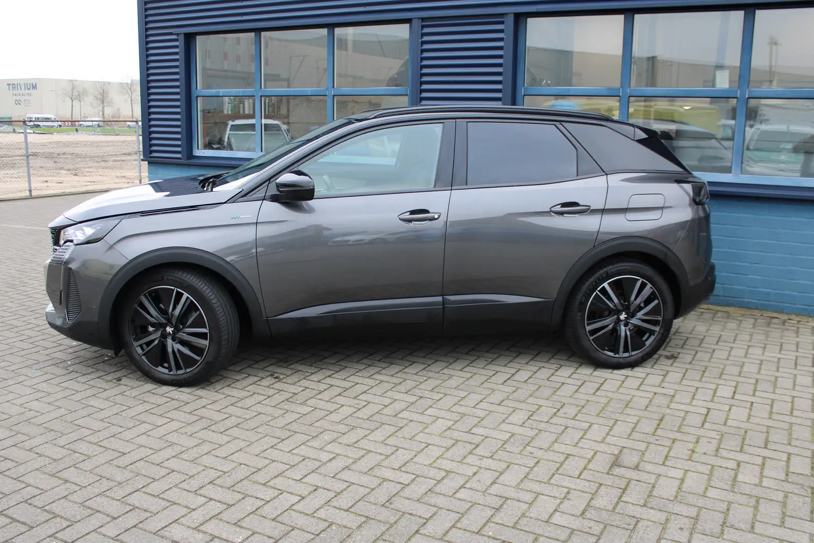 Peugeot 3008 1.6 HYbrid 225 pk GT | panorama dak| | Achteruitri Gris - 2
