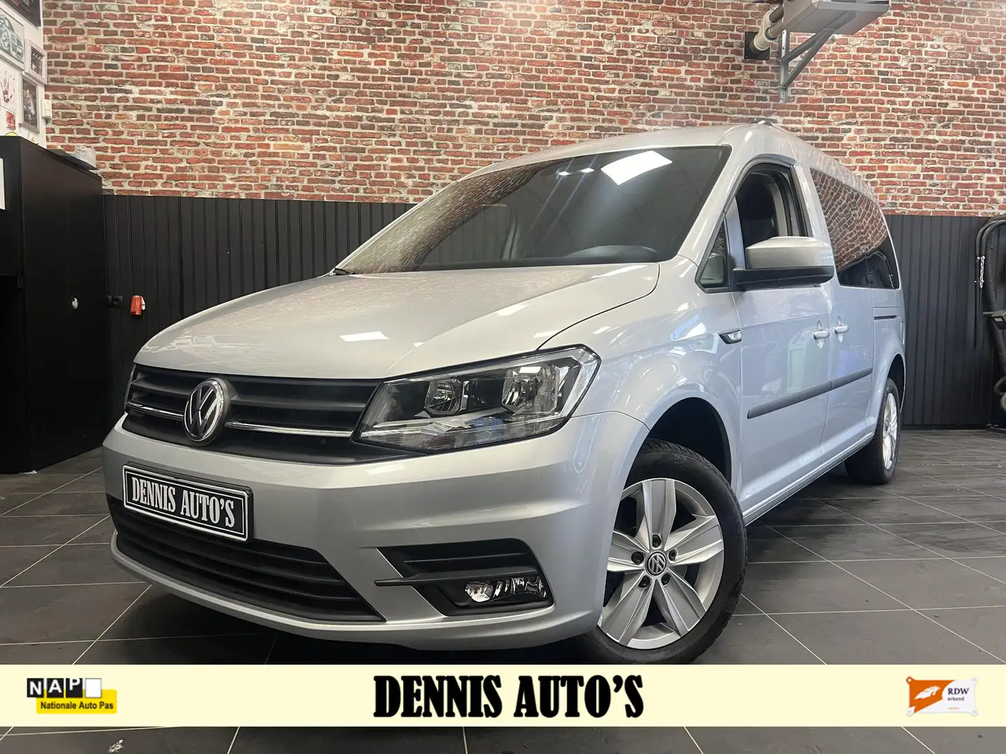 Volkswagen Caddy Maxi 1.4 TSI Trendline Maxi 7 Persoons! Automaat! Zilver - 1
