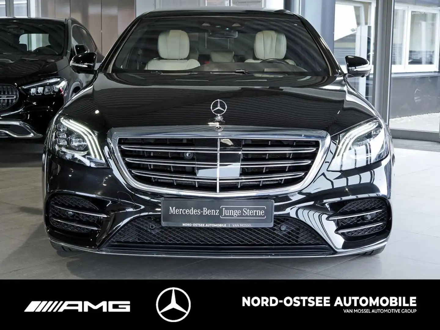 Mercedes-Benz S 350 d 4M AMG LANG COMAND PANO 360 HUD MEMORY Negro - 2