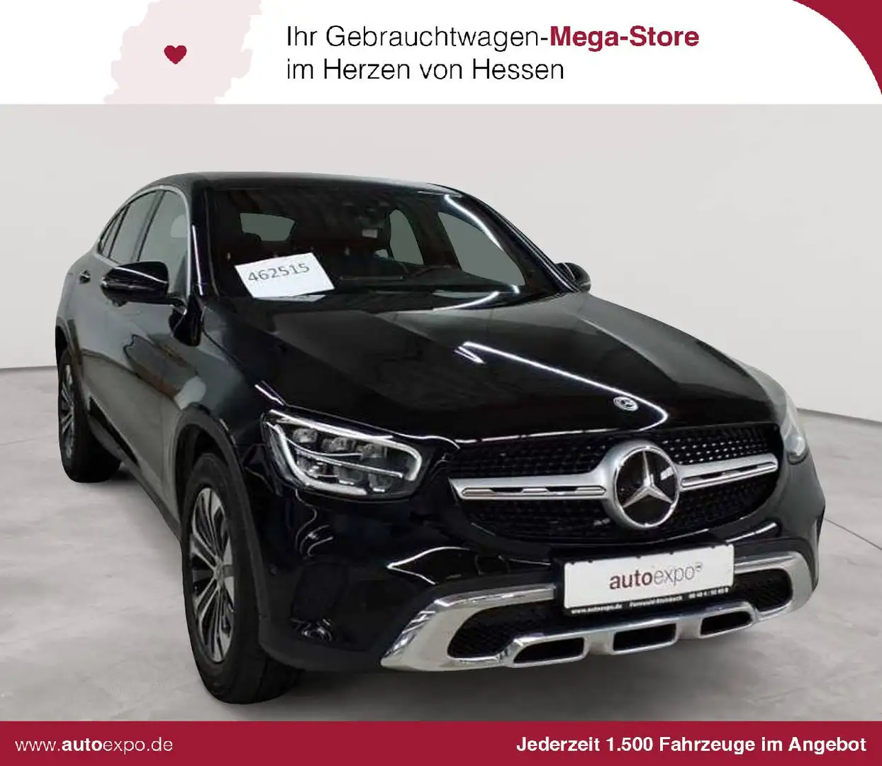 Mercedes-Benz GLC 220 GLC-Coupe 220 d 4M-AHK BusiP AssiP StHz Schwarz - 1