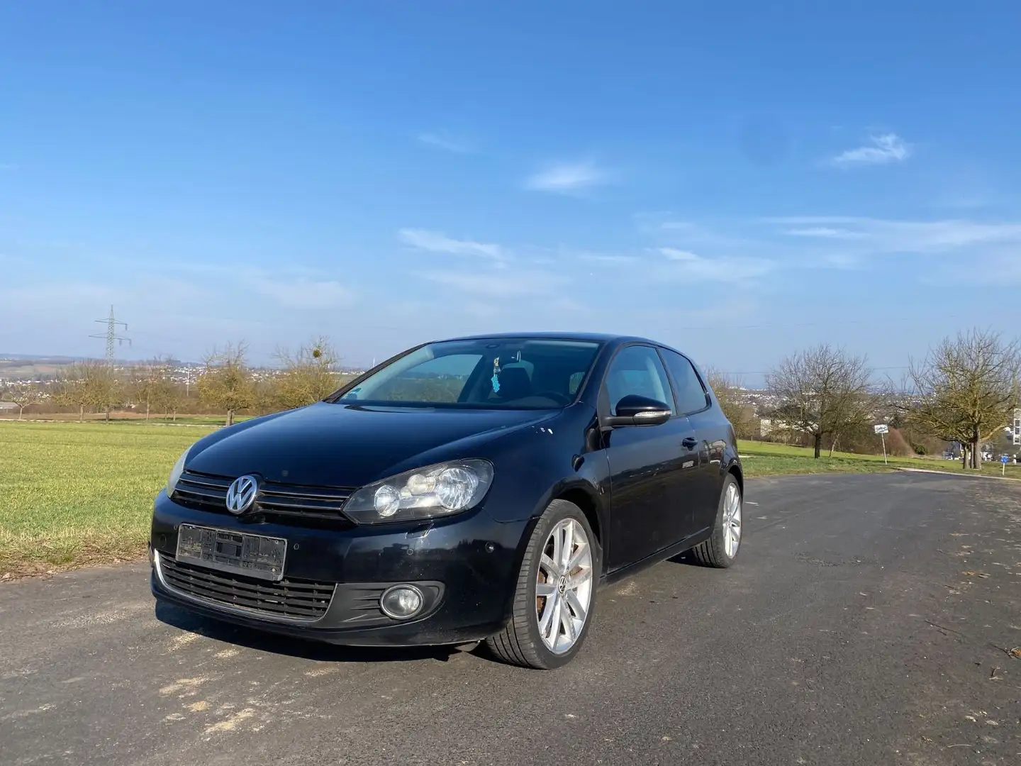 Volkswagen Golf VI Highline Schwarz - 1
