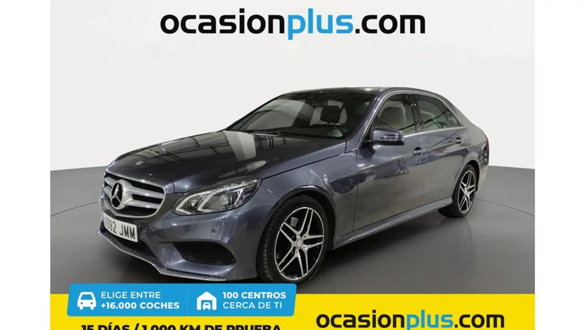 Mercedes-Benz E 220 BT 4M 7G Tronic Plus Gris - 1
