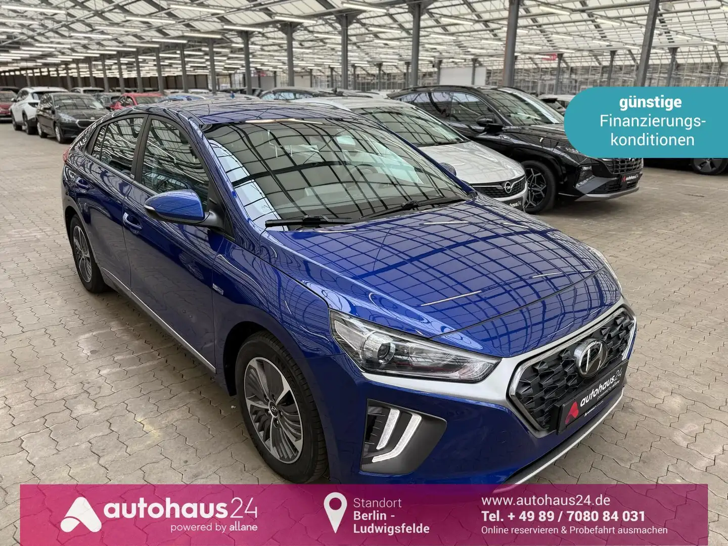Hyundai IONIQ 1.6 GDI  Trend-Paket Plug-In Hybrid Blau - 1
