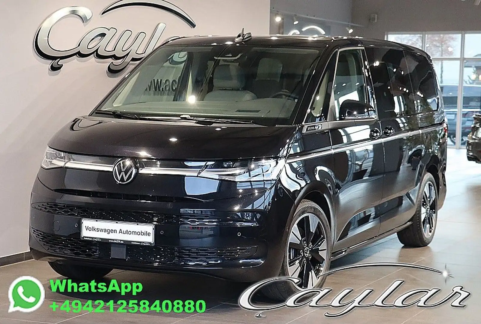 Volkswagen T7 Multivan T7 MULTIVAN TSI LR MASSAGE SITZBELÜFT GUTE NACHT Noir - 1