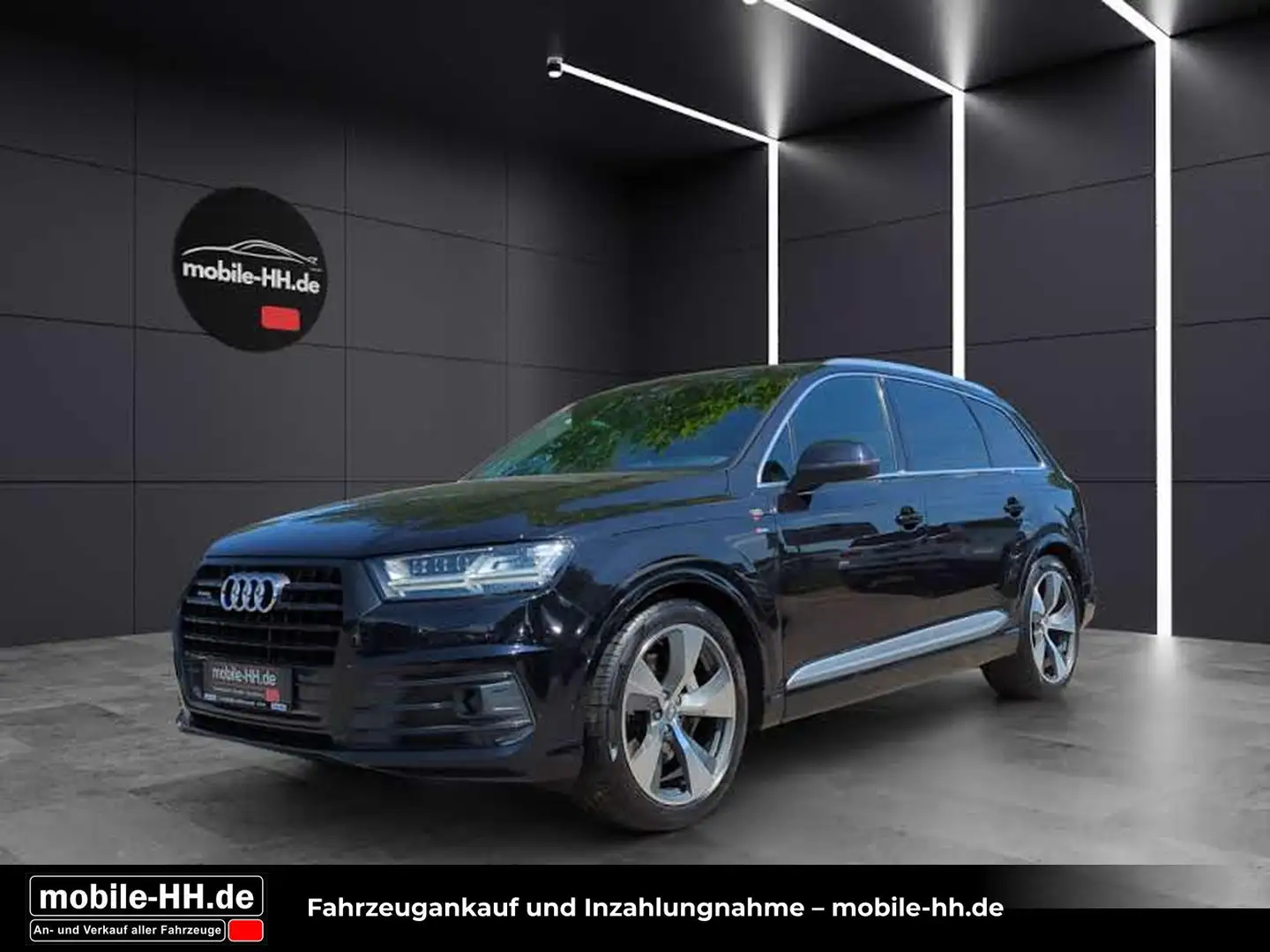 Audi Q7 3.0*HUD*KAMERA*MATRIX*STHZG*7SITZER* Zwart - 1