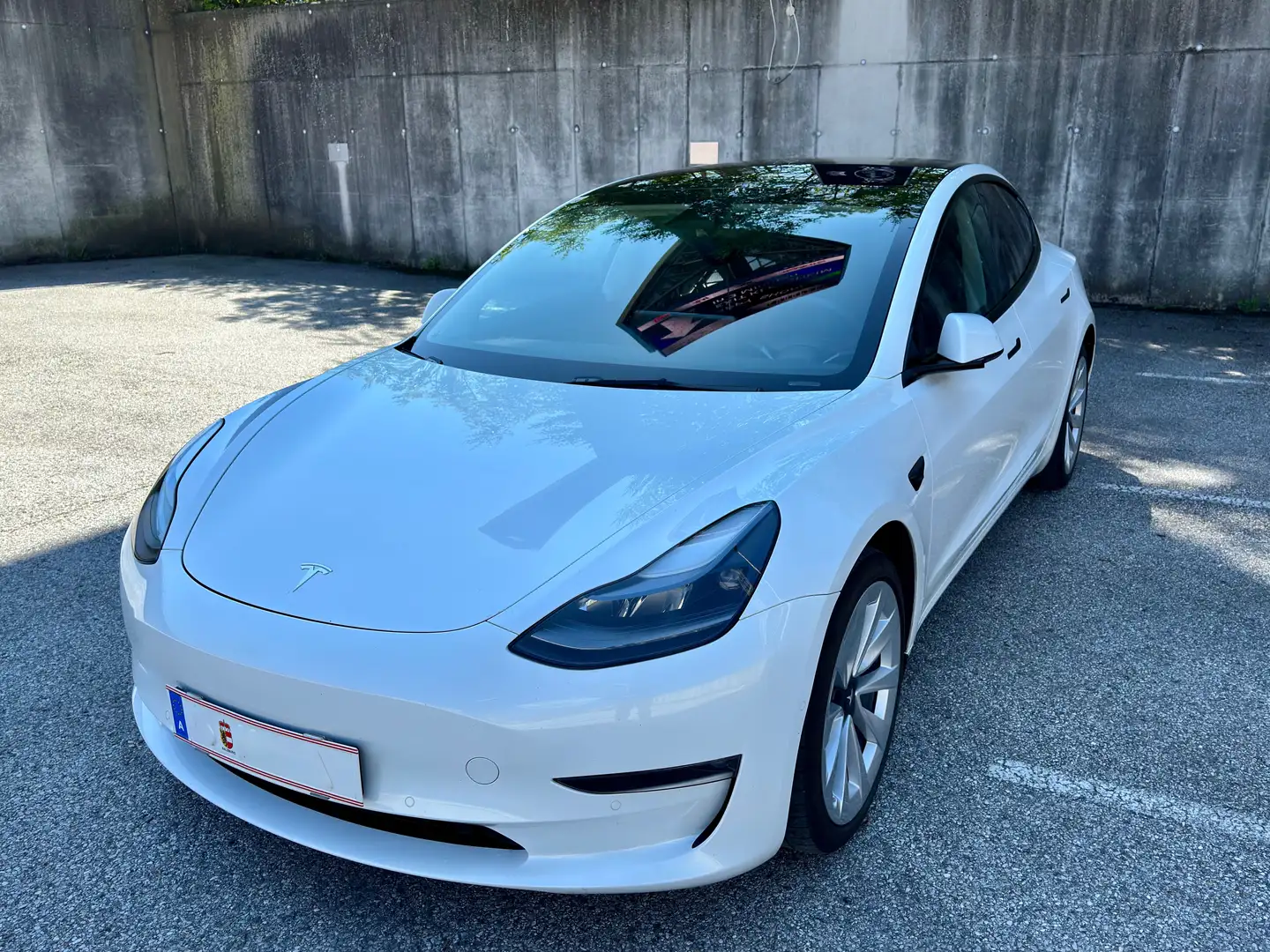 Tesla Model 3 Model 3 Long Range AWD 82kWh Weiß - 1