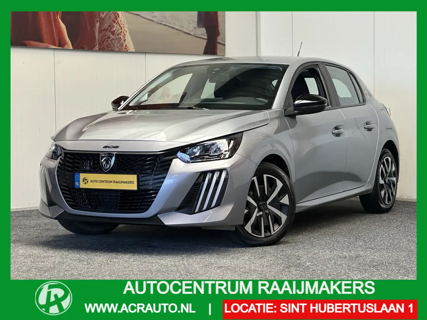 Peugeot 208 1.2 STYLE 100PK MODEL 2025 NAVIGATIE CRUISE CONTRO Grau - 1