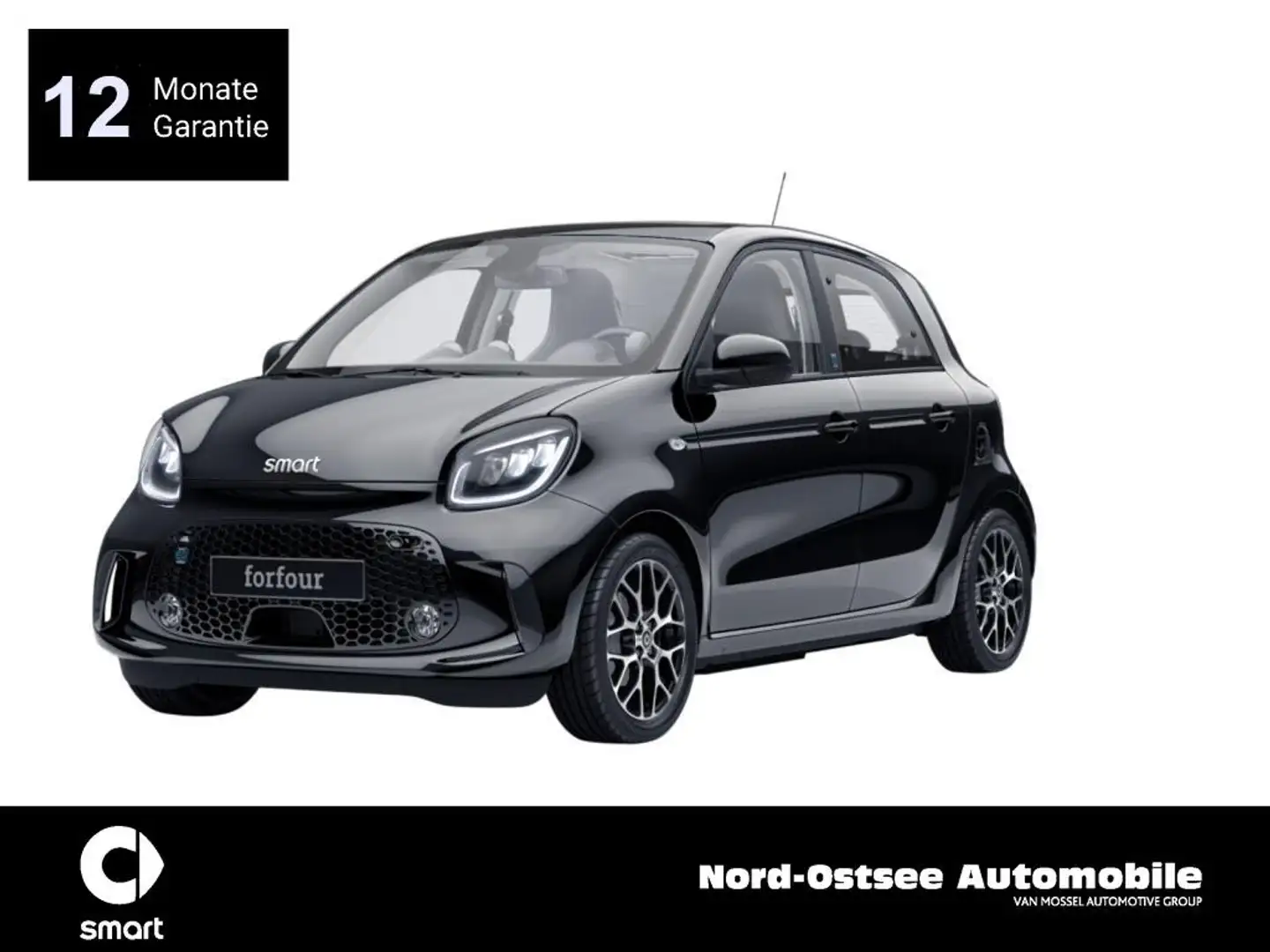 smart forFour EQ KAMERA PANO LED SHZ TEMPOMAT Nero - 1