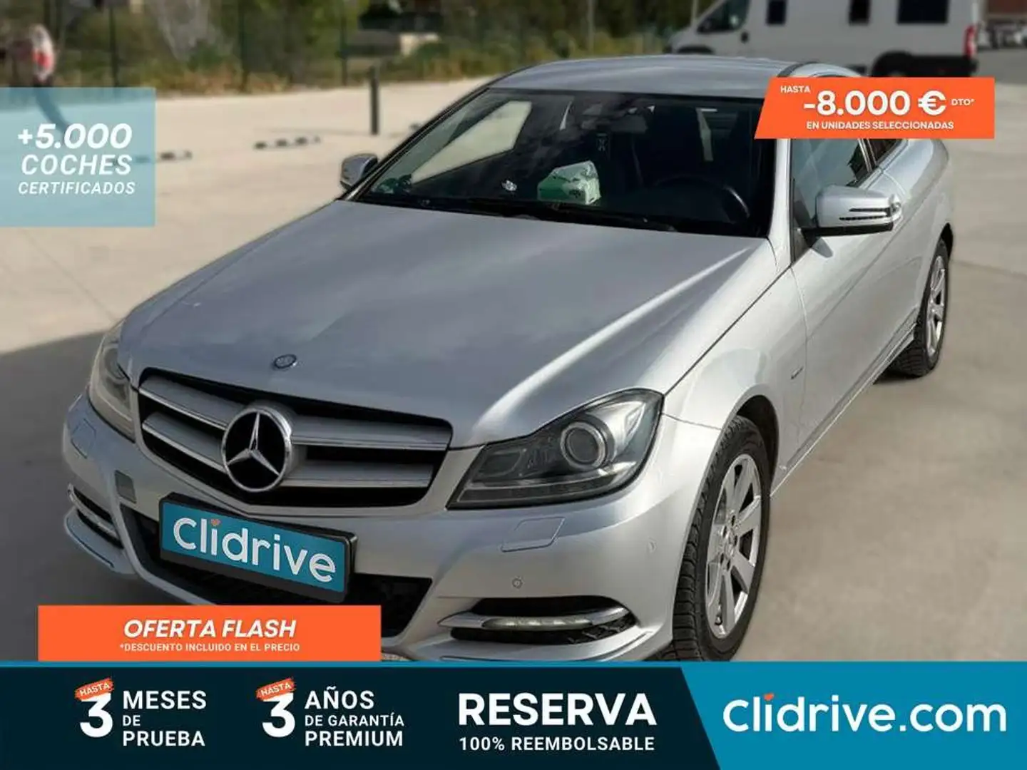 Mercedes-Benz C 250 Blue Efficiency Coupé Gris - 1