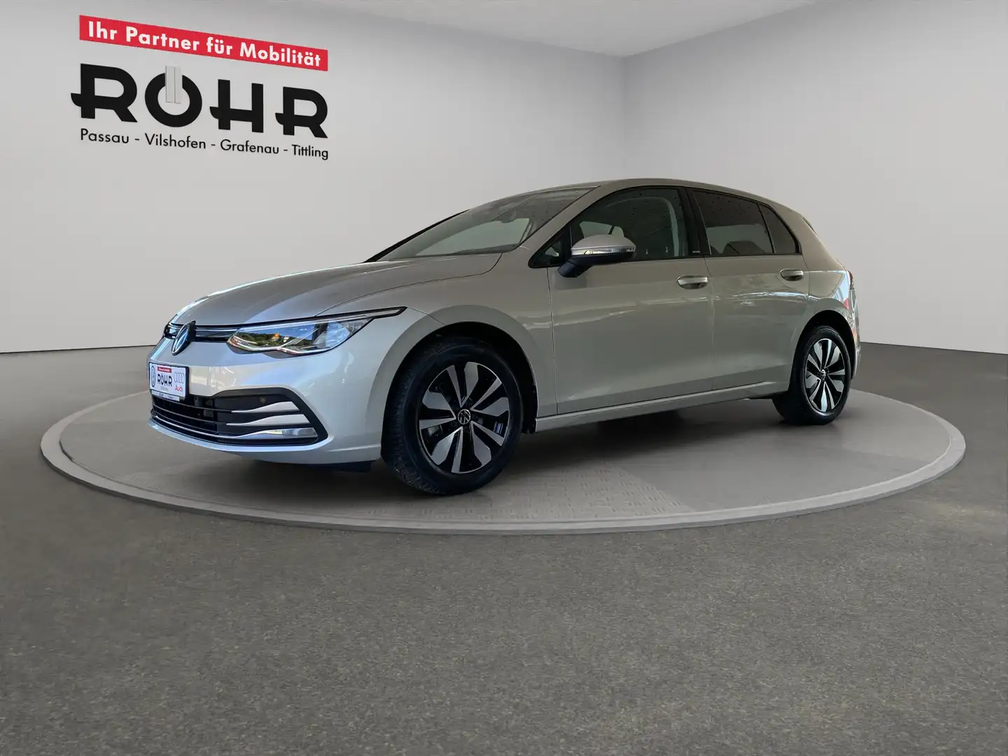 Volkswagen Golf VIII Life (SHZ.NAVI.ACC.AHK.PDC.DAB) 1.0 TSI Argent - 2