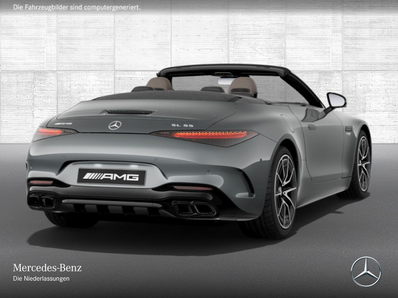 Mercedes-Benz SL 600 SL 55 AMG Cab. 4M Burmester Distr+ Multisitz HUD — photo 4