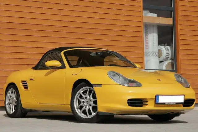Porsche Boxster Tiptronic Mit F1 Schaltung Xenon
