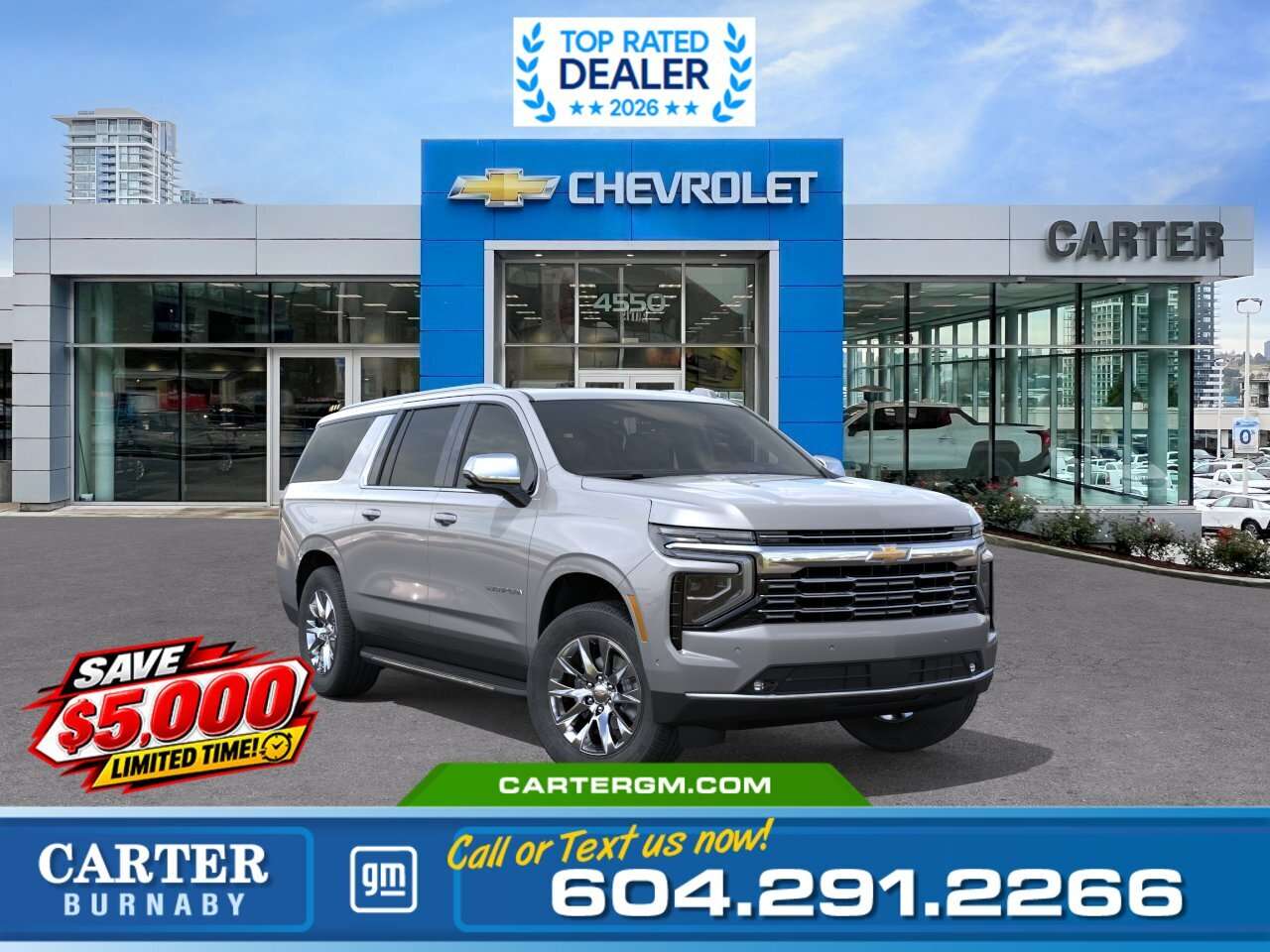  2026 Chevrolet Suburban Premier 4WD   