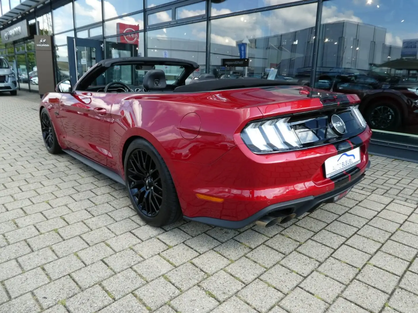 Ford Mustang 5.0 Ti-VCT V8 Convertible Tiefer GT Premium Rosso - 2