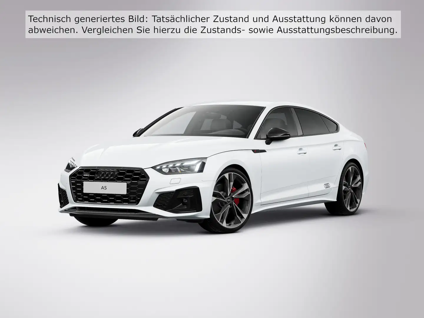 Audi A5 40 TFSI Q 2x S LINE MATRIX KAMERA N Weiß - 2