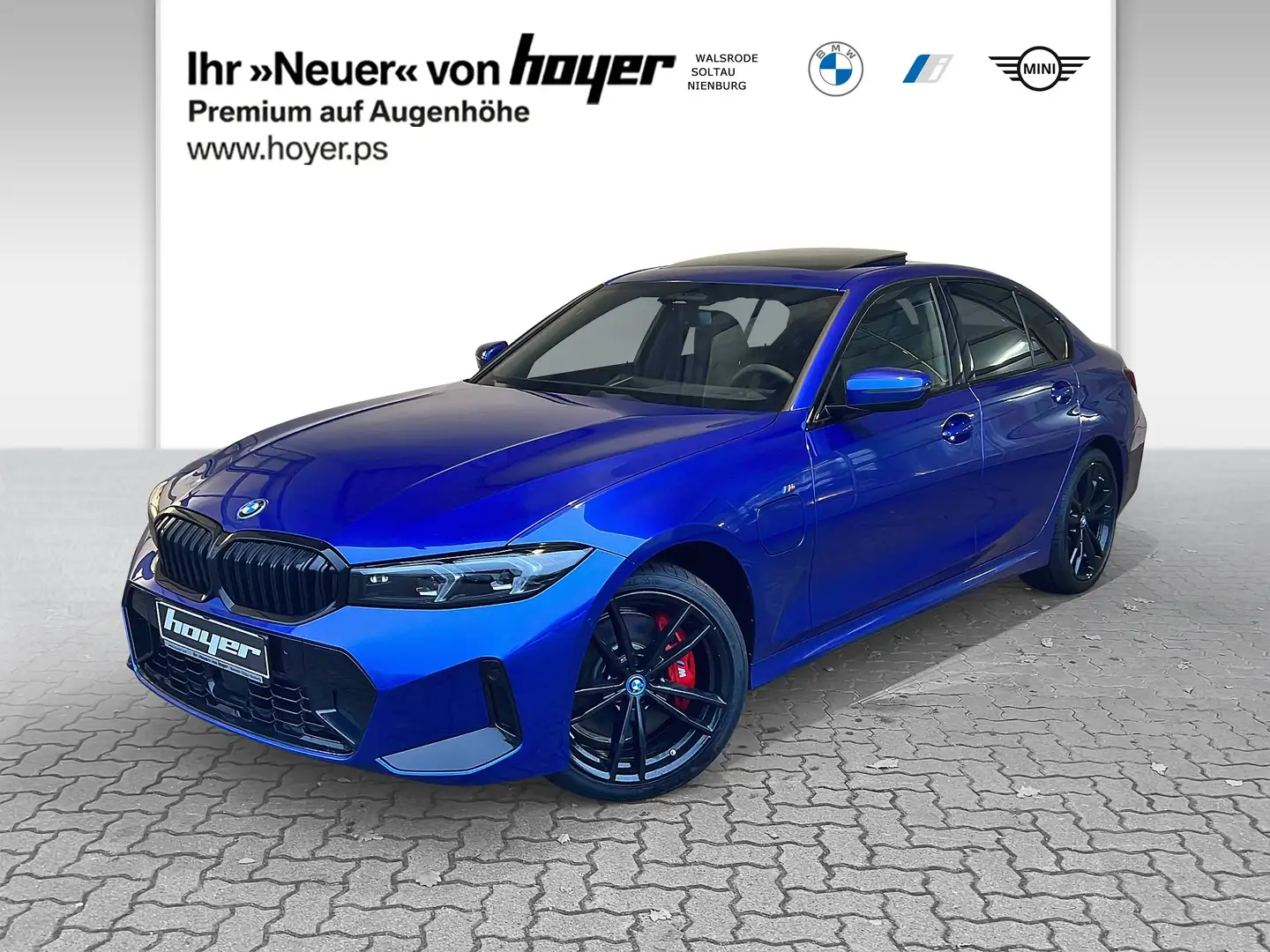 BMW 330 e M Sportpaket Pro LED SHZ HiFi DAB GSD RFK Blau - 2