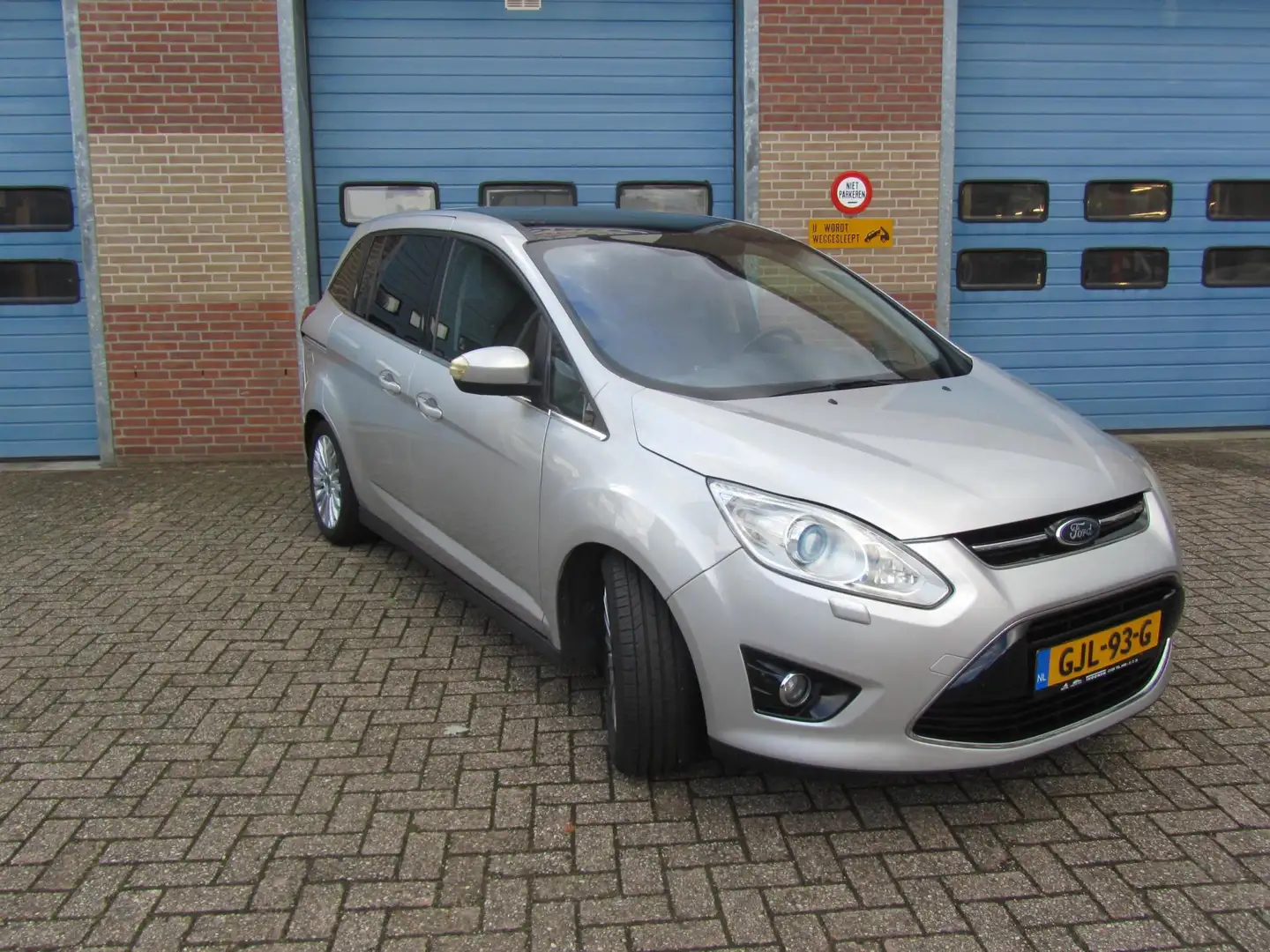 Ford Grand C-Max 1.6 SCTi Titanium|5 deurs|boordcomputer|isofix|tel Gris - 2