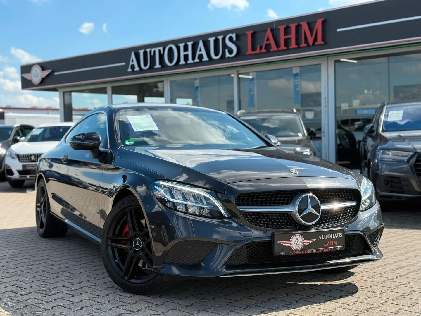 Mercedes-Benz C 300 d Coupe"9G-TRONIC"ACC"NAVI"LEDER" Grau - 1