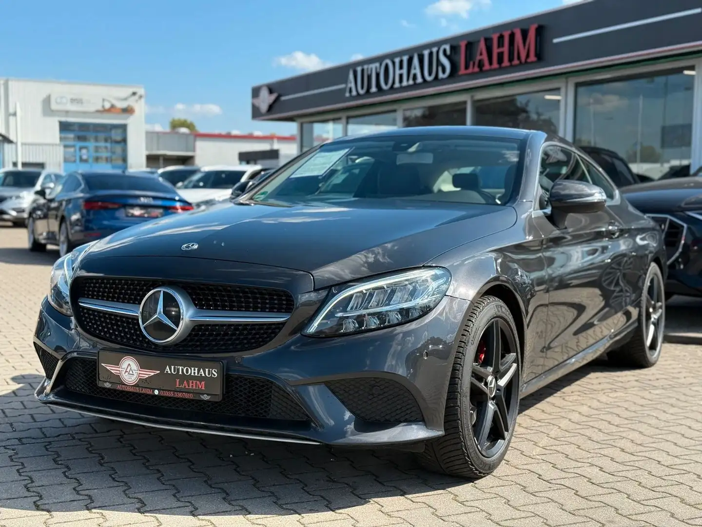 Mercedes-Benz C 300 d Coupe"9G-TRONIC"ACC"NAVI"LEDER" Grau - 2