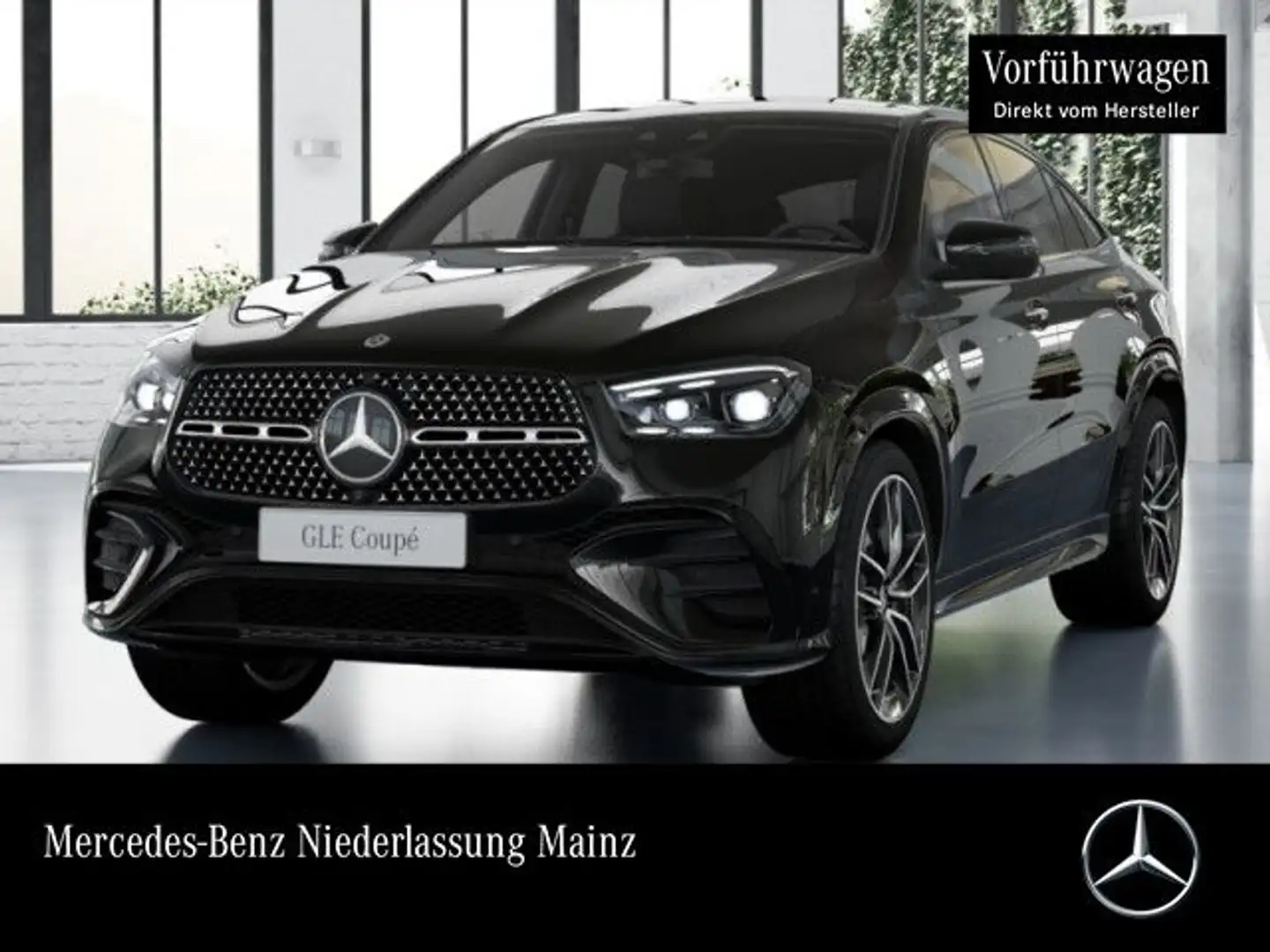 Mercedes-Benz GLE 450 d Coupé 4M AMG+NIGHT+360+AHK+MULTIBEAM+9G Schwarz - 1