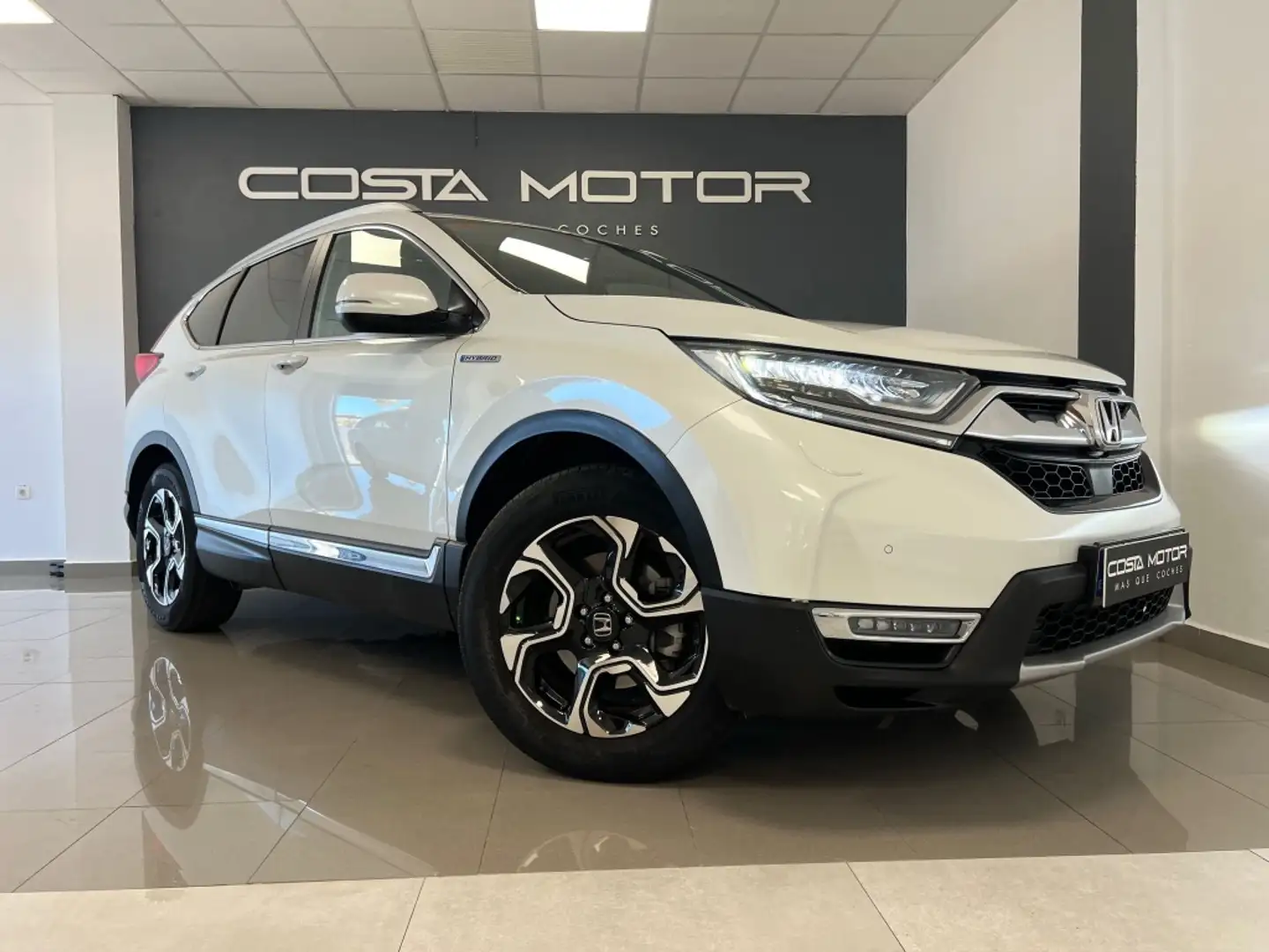 Honda CR-V 2.0 i-MMD Elegance Navi 4x2 Blanc - 1