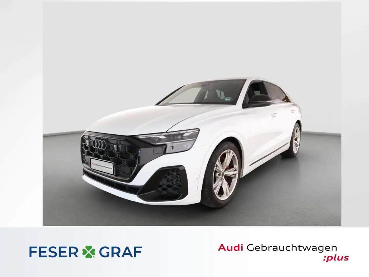 Audi Q8 60 TFSI e - AHK - PANORAMA - B&O - HEAD-UP Weiß - 1