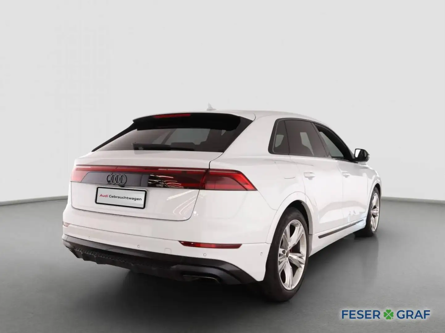 Audi Q8 60 TFSI e - AHK - PANORAMA - B&O - HEAD-UP Weiß - 2