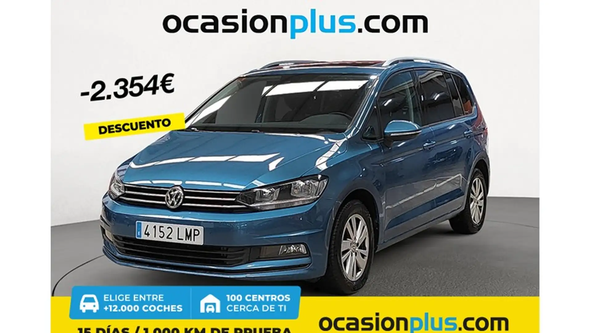 Volkswagen Touran 2.0TDI CR BMT Advance DSG7 85kW Azul - 1