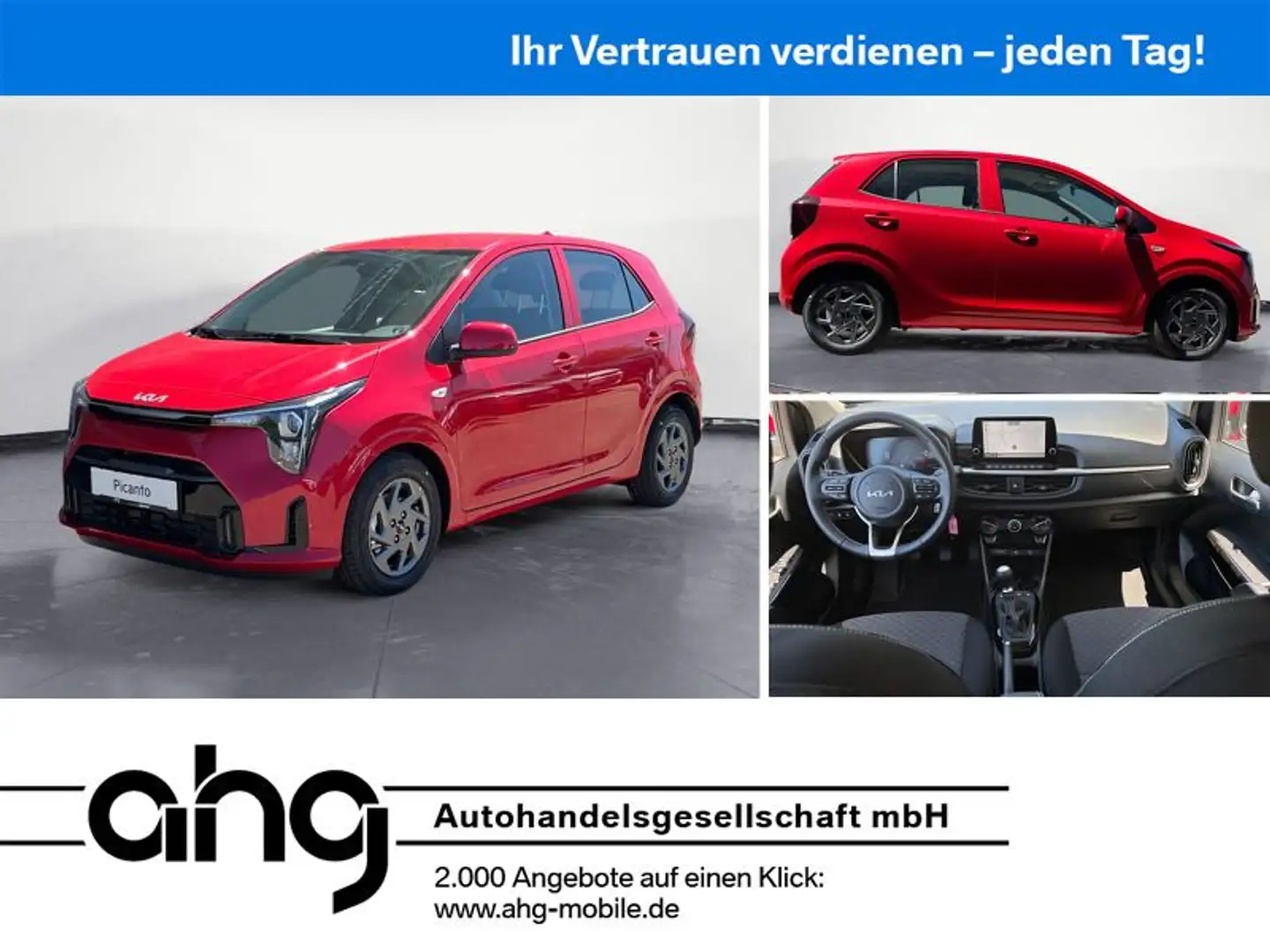 Kia Picanto 1.0 Vision KIA VILLINGEN AKTION AKTION Rot - 1