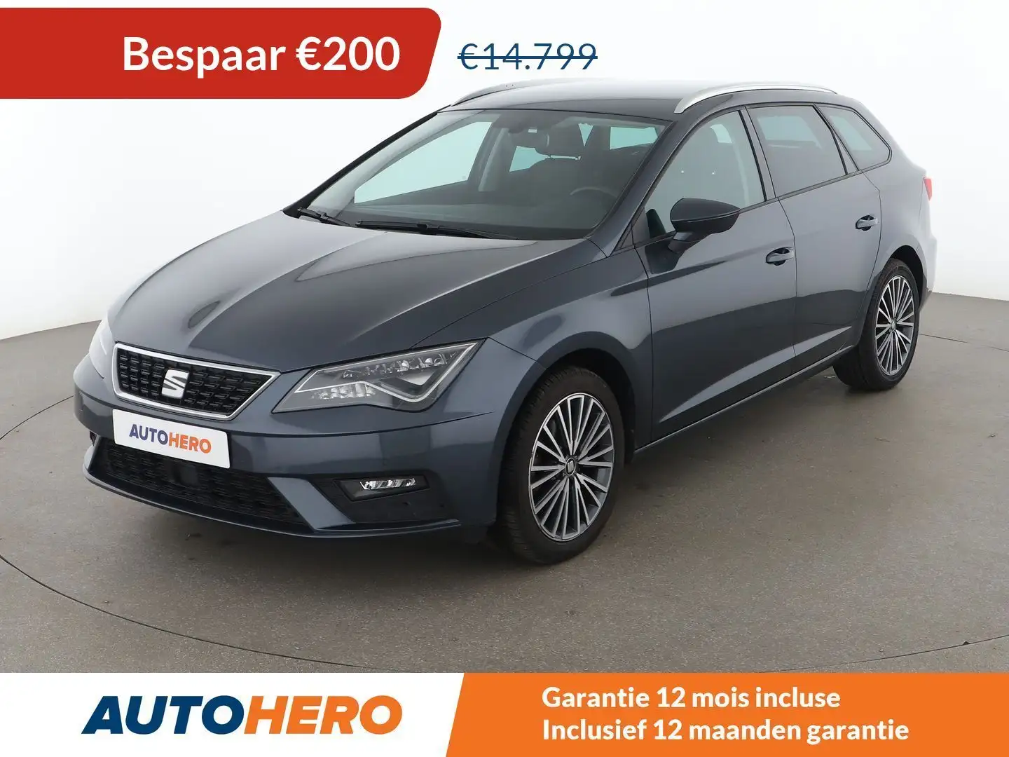 SEAT Leon 1.5 TSI ACT Style Grijs - 1