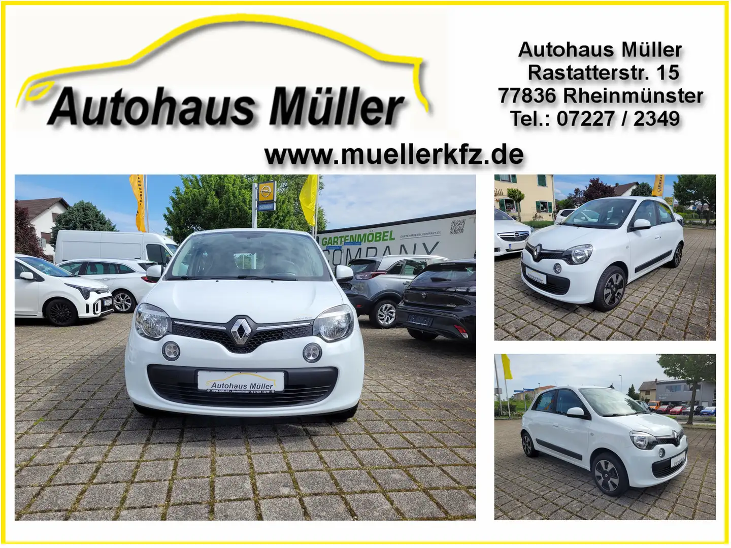 Renault Twingo Experience Weiß - 1