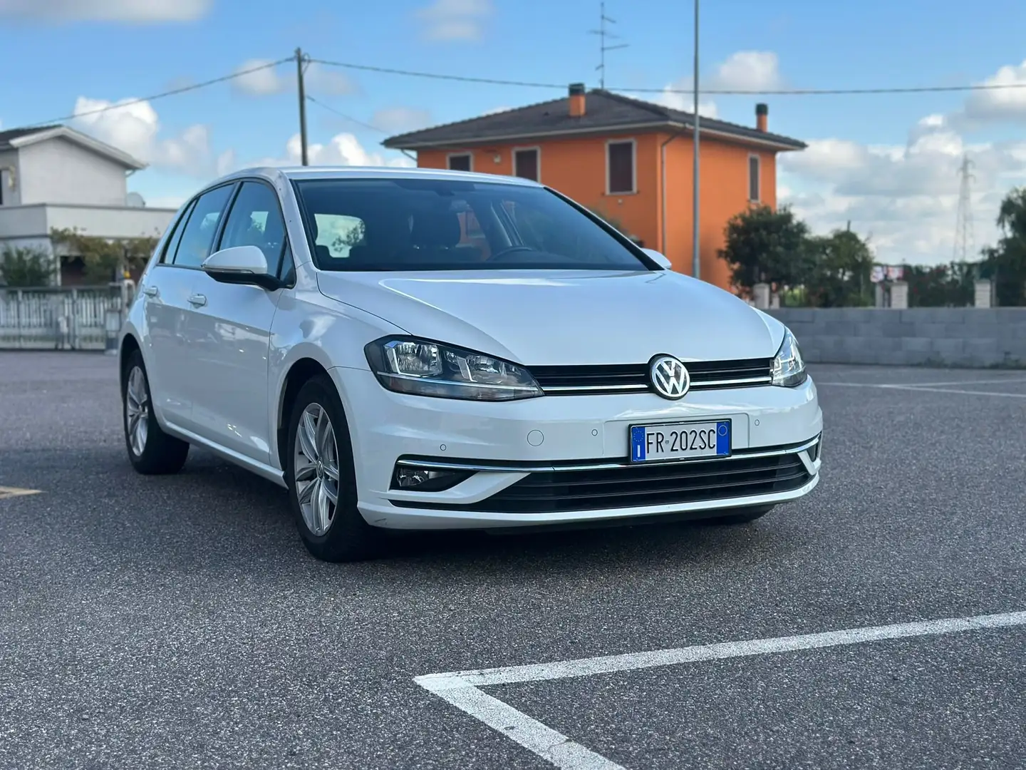 Volkswagen Golf Golf VII 2017 5p 1.6 tdi115cv dsg Bianco - 1