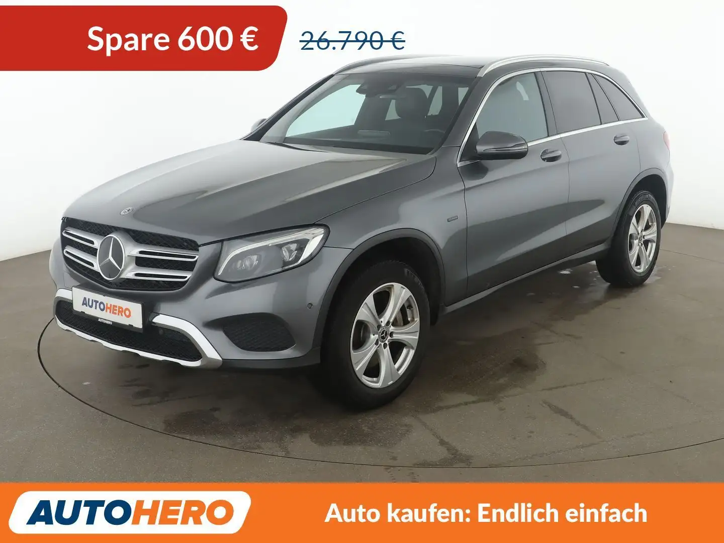 Mercedes-Benz GLC 350 GLC 350e 4Matic Exclusive Aut.*NAVI*LED* Grau - 1